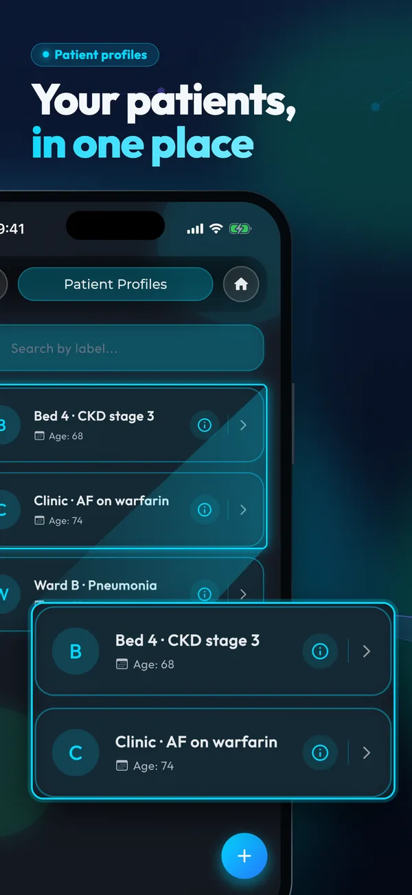 Patient profiles: Your patients, in one place