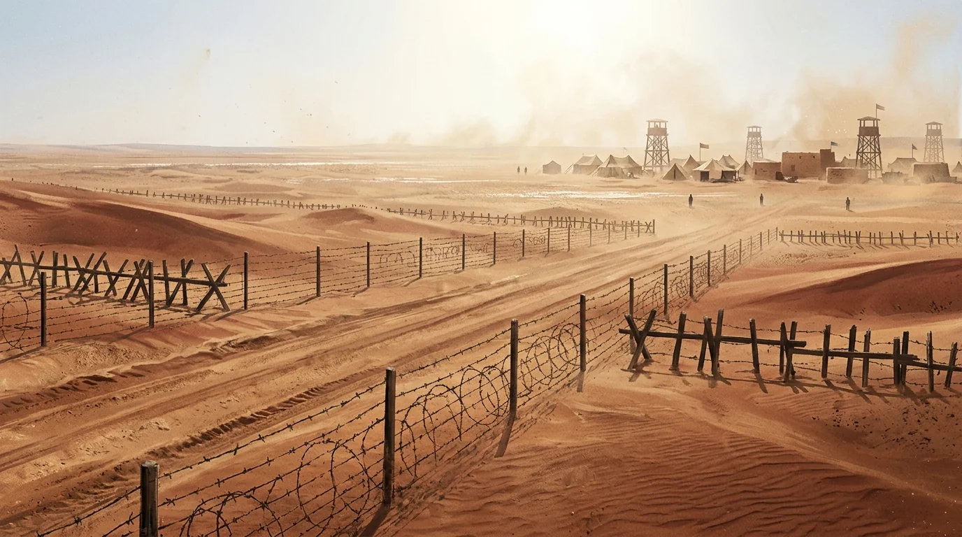 جدار الأسلاك ومأساة المعتقلات