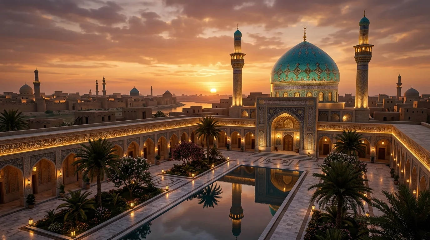 تطهير بغداد وترميم ضريح الإمام أبي حنيفة