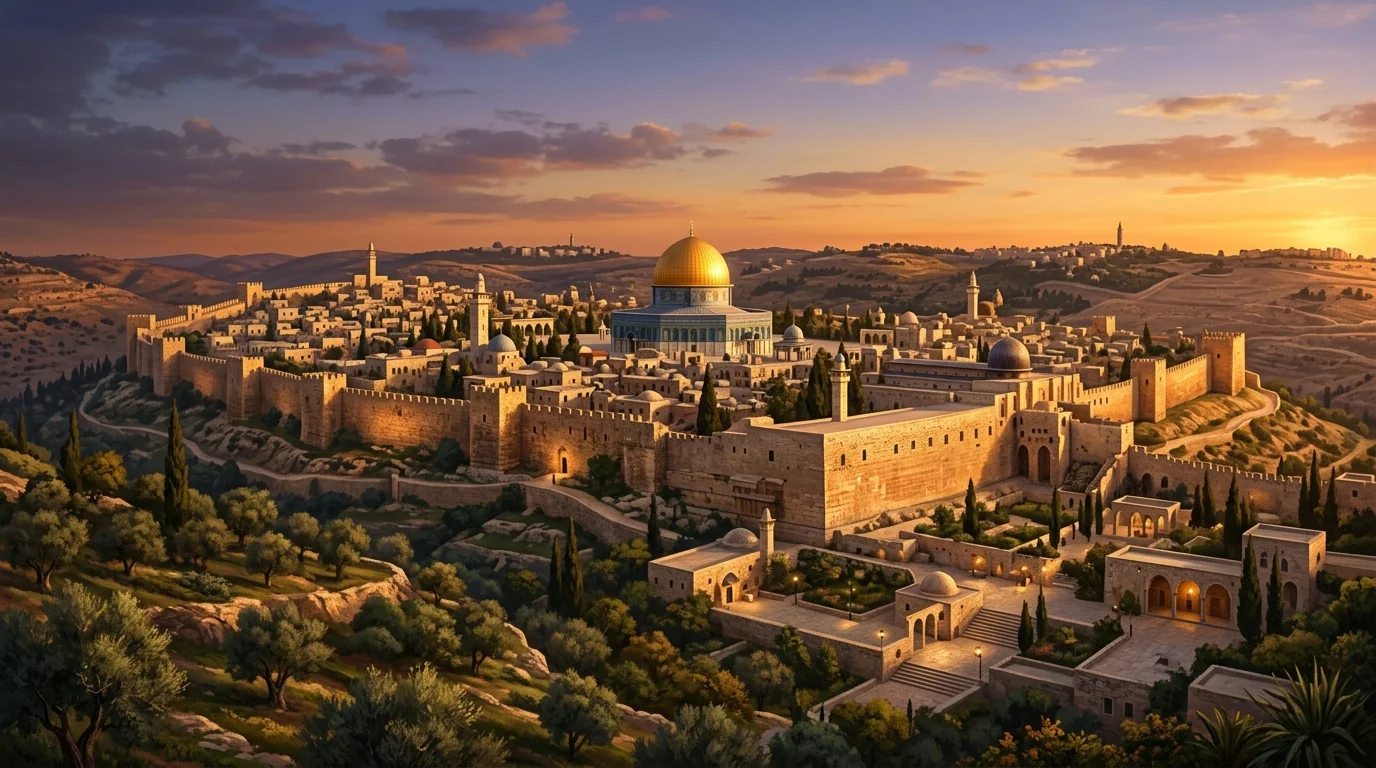 القانون وعمارة القدس والتمهيد لسليمان الحلبي