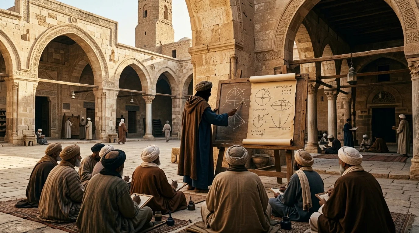 نابغة حرّان وتدريس أسرار الهندسة بالجامع الكبير