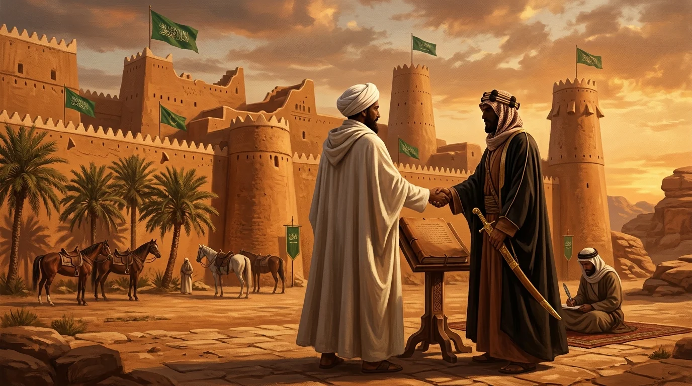 ميثاق الدرعية وتشييد دولة التوحيد