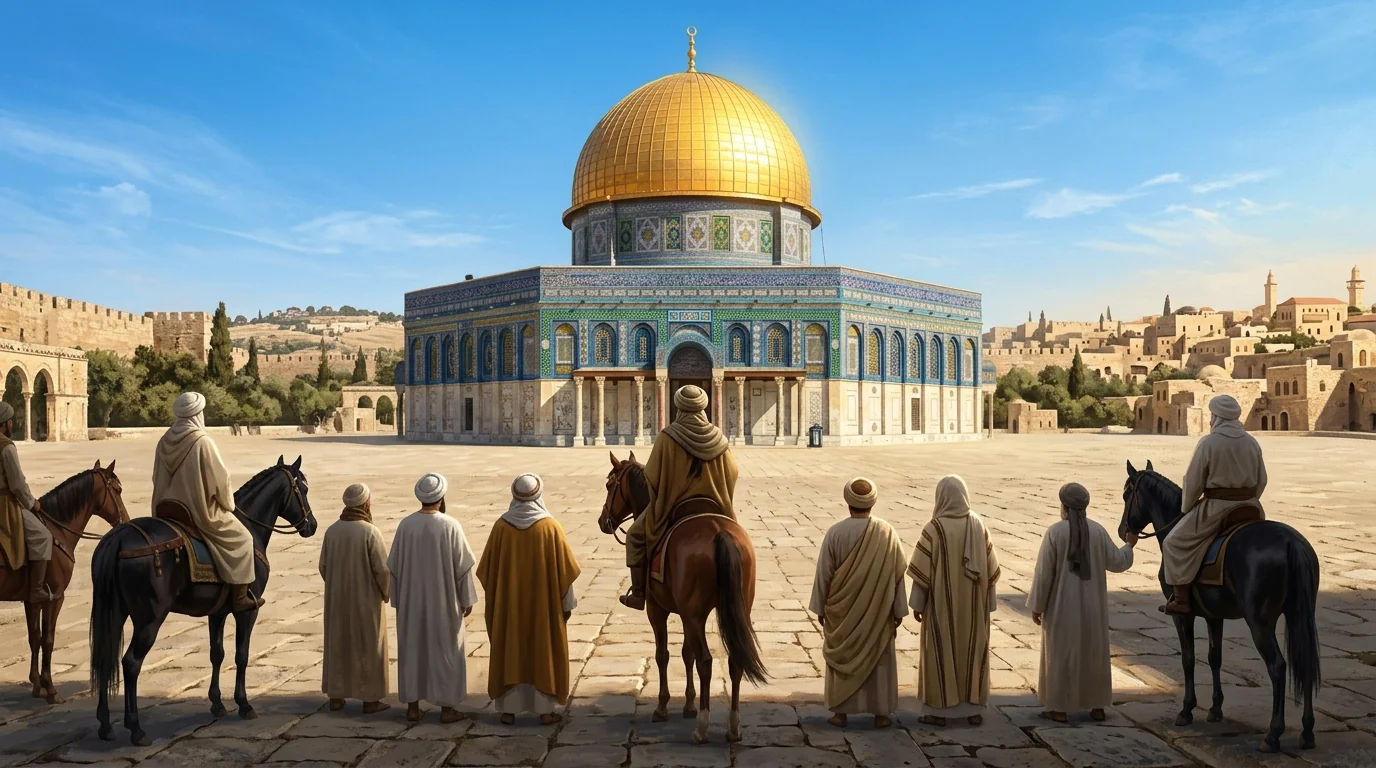 قبة الصخرة وفتوح آسيا والشرق