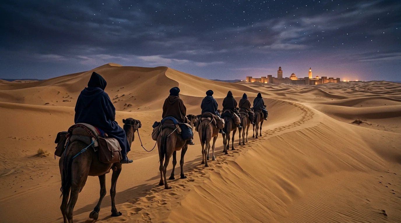 ظلمات الصحراء ورحلة الجدالي إلى القيروان
