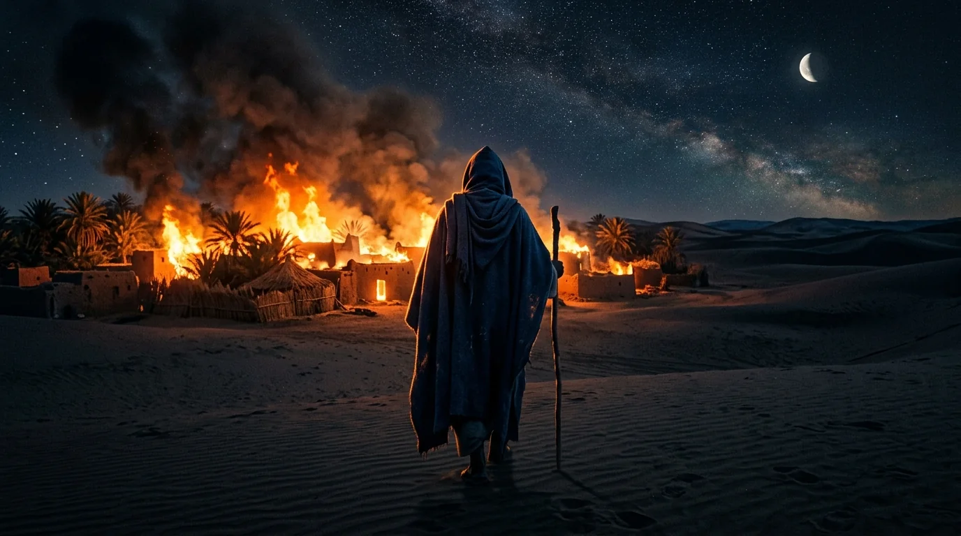 حرق البيت وخيار الأنبياء الأشق